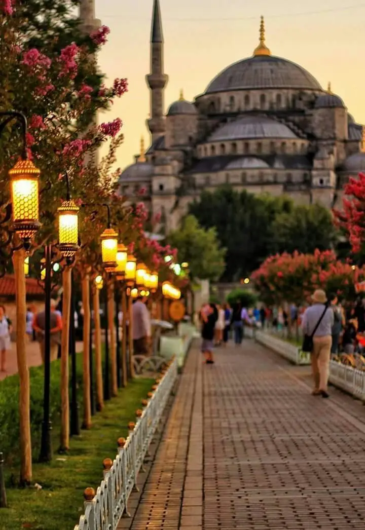 Golden Hour at the Blue Mosque