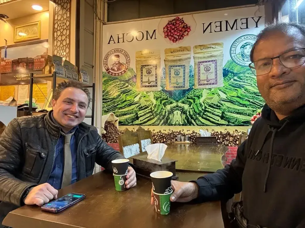 Happy Guest Malik Touring Istanbul with Cool Travel Istanbul Driver Ali