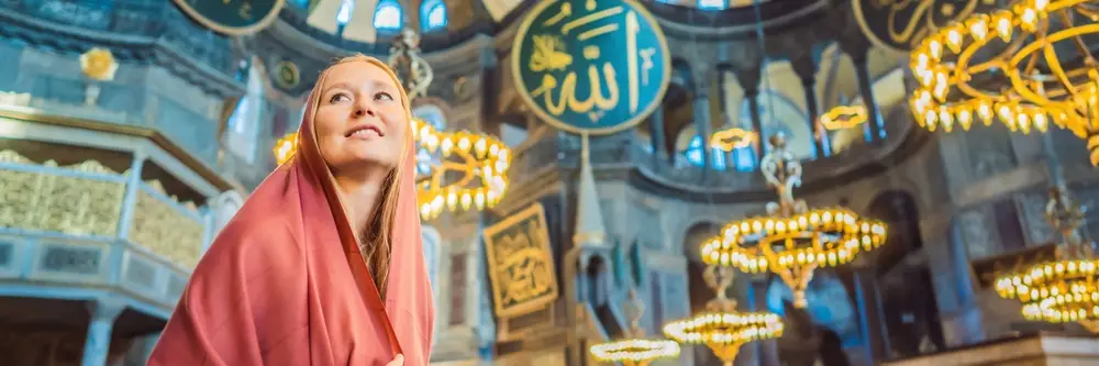 Inspiring Moments inside Hagia Sophia