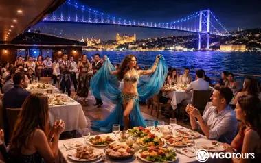 Bosphorus Dinner Cruise & Night Entertainment | Exclusive VIP Tours | Cool Travel Istanbul