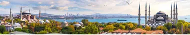 Panoramic View of Istanbul’s Iconic Landmarks