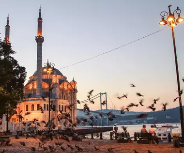 Serene Evening at Ortaköy Mosque
