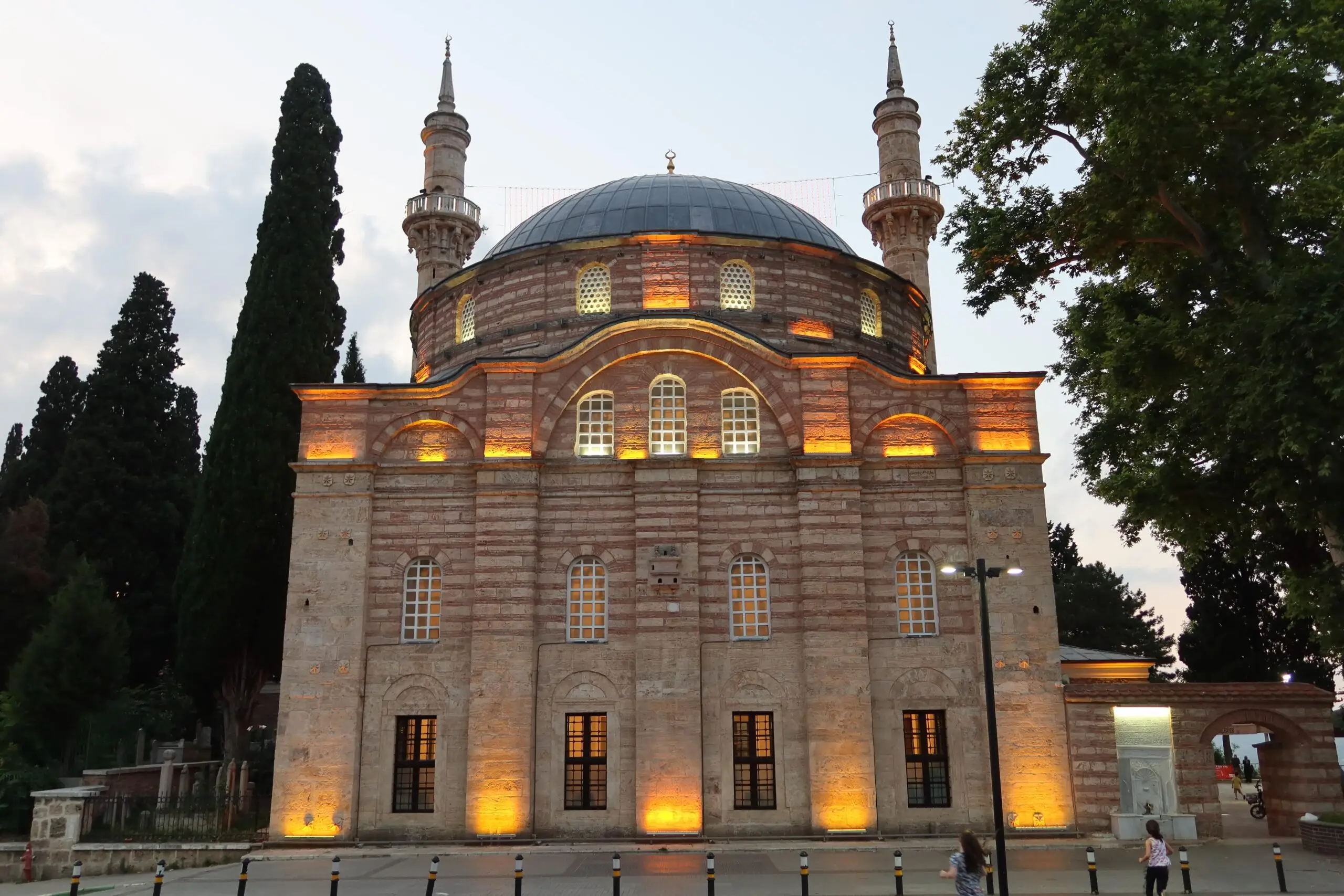 The Majestic Architecture of the Historic Emir Sultan Mosque
