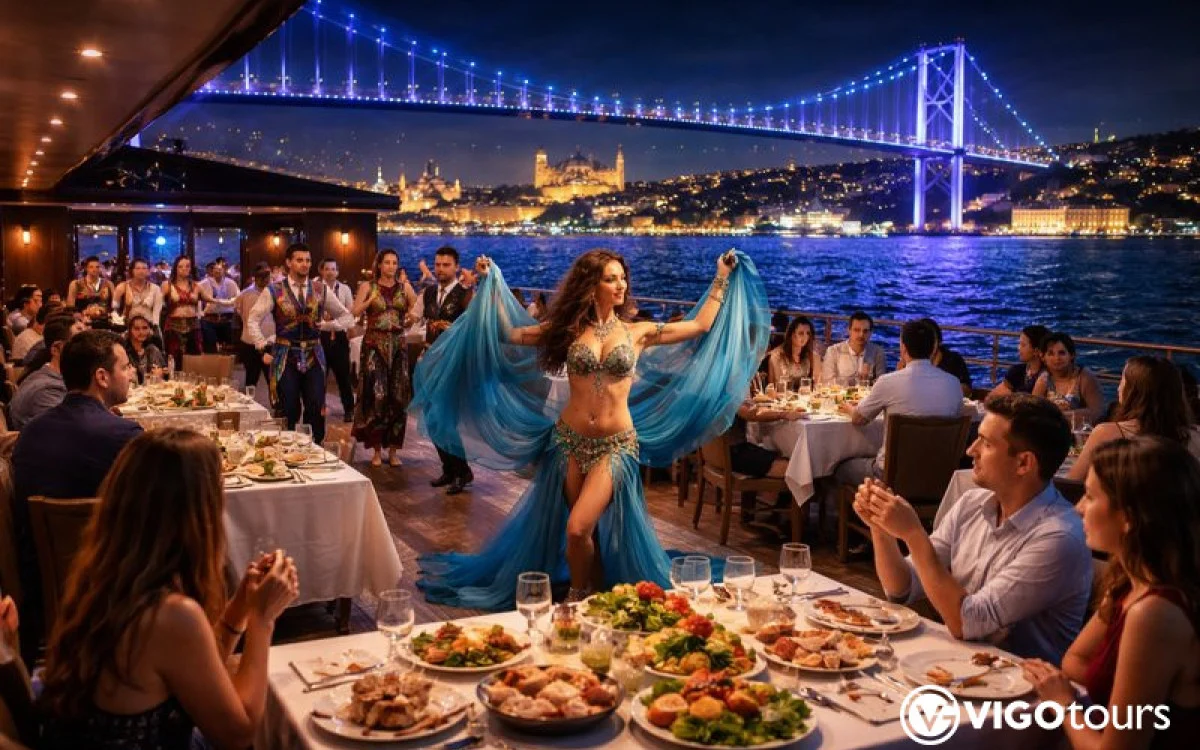 Bosphorus Cruise & Night Tour: Luxury Private Yacht & Dinner Experience