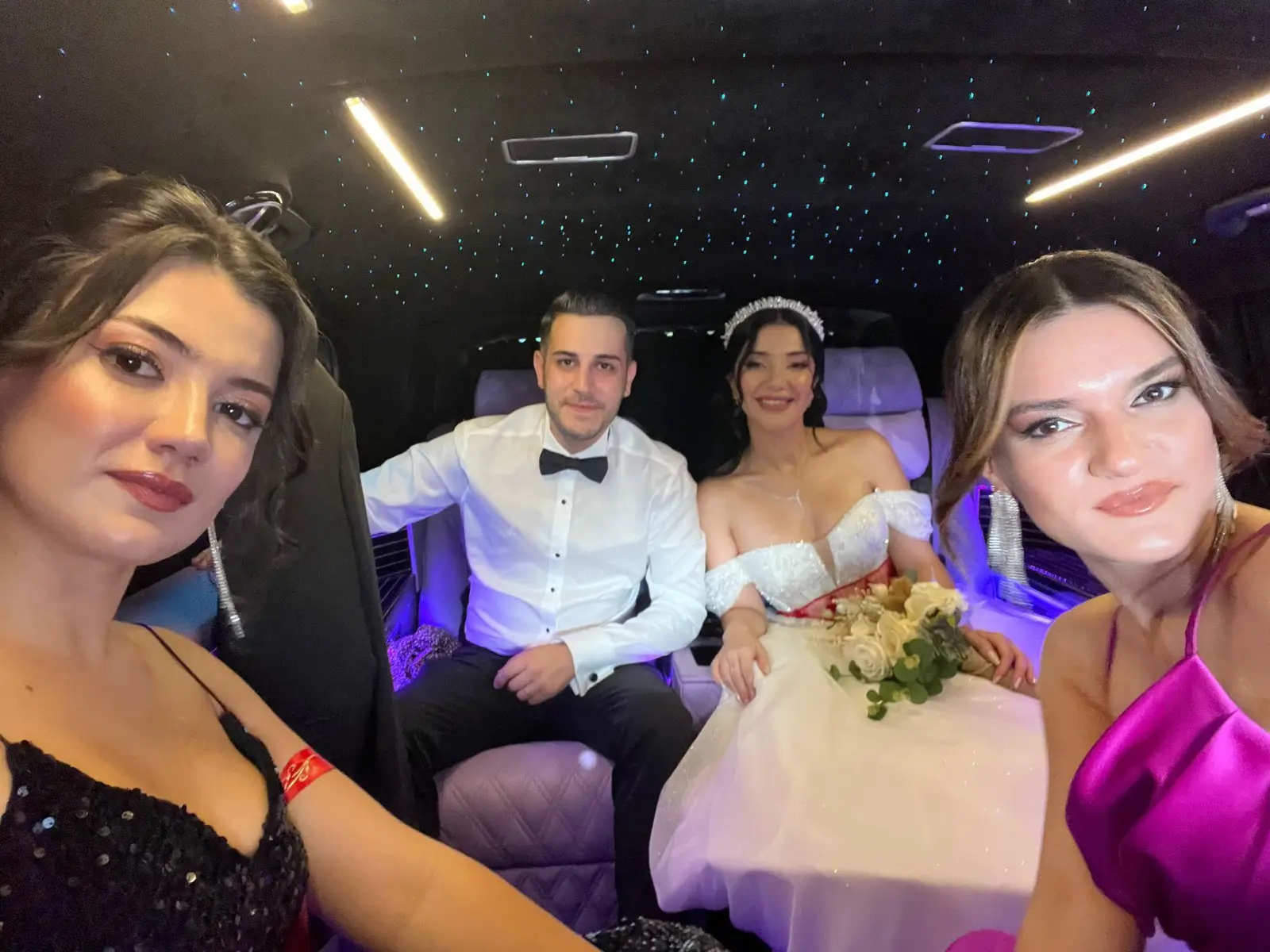 VIP Wedding Car Rental in Istanbul | Luxury Chauffeur-Driven Vehicles -
