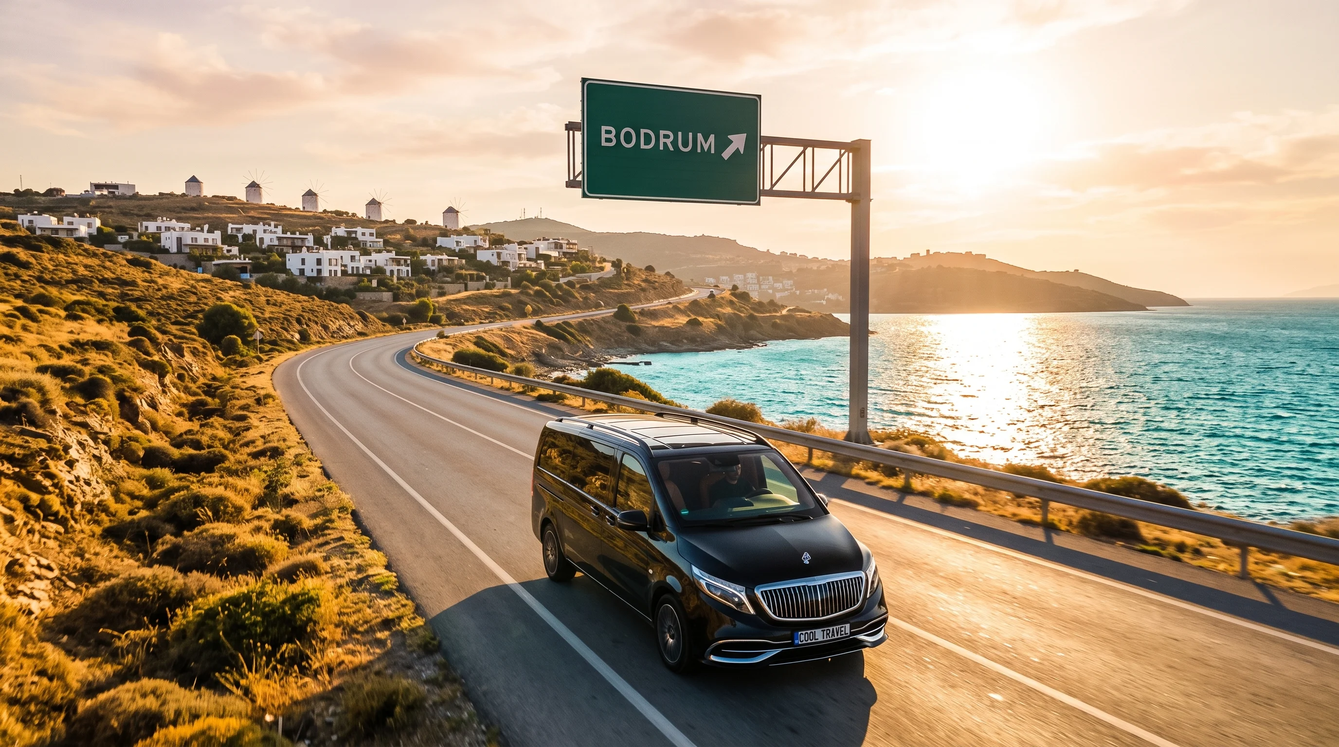 Istanbul to Bodrum Transfer with Private Mercedes Vito