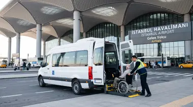Wheelchair-Accessible Professional Sprinter for up to 6 passengers in Istanbul